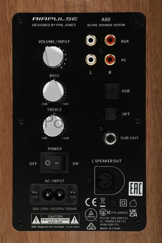 Колонки Edifier Airpulse A80 2.0 гр.орех 100Вт BT