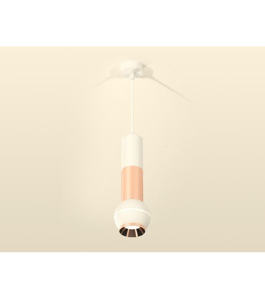 Светильник Ambrella XP1101040 SWH/PPG белый песок/золото розовое полированное MR16 GU5.3 LED 3W 4200K