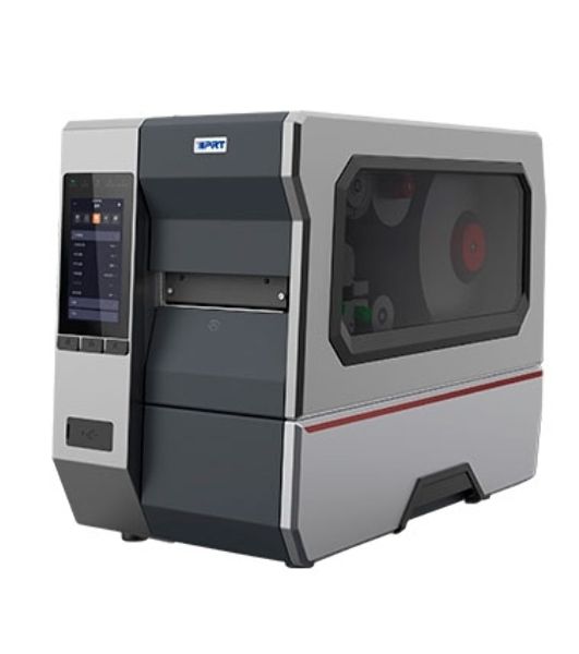 Принтер этикеток термотрансферный iDPRT iK4 Industrial 300 dpi, 254 мм/cек, Bluetooth, Ethernet, USB, серый