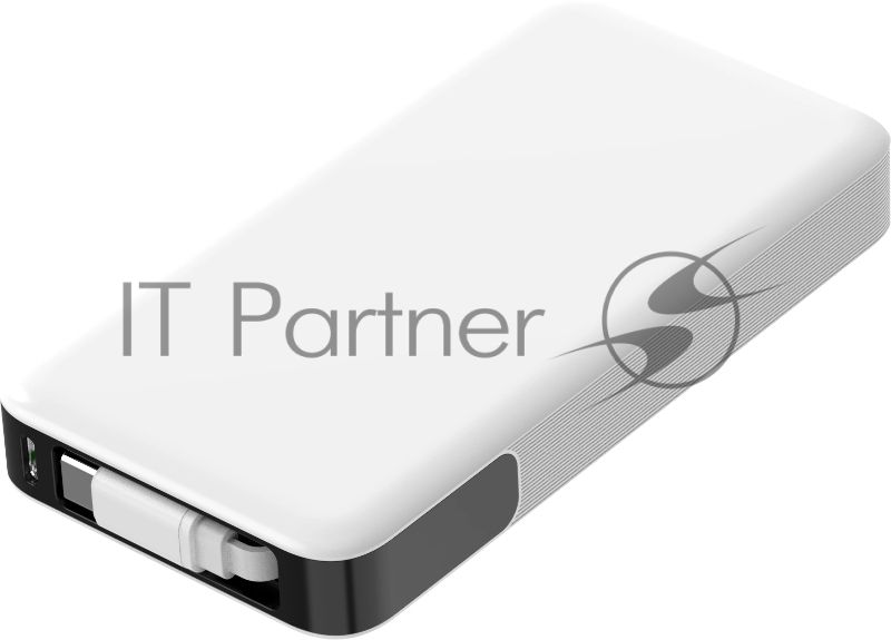 Портативный аккумулятор Cactus CS-PBFSPA-10000 10000mAh 22.5W 4.5A 2xUSB-C белый