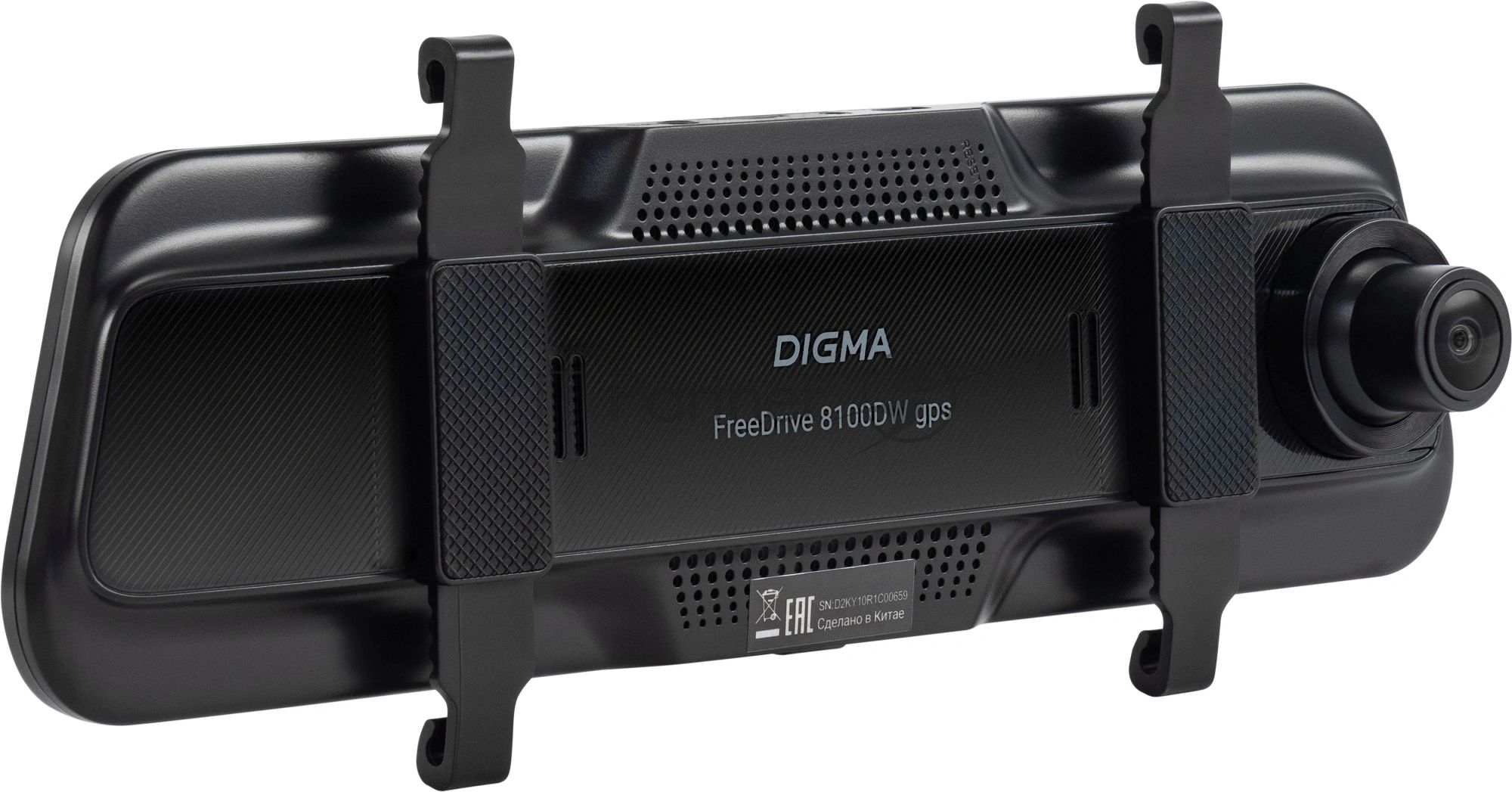 Видеорегистратор Digma FreeDrive 8100DW gps черный 8Mpix 2160x3840 170гр. Allwinner