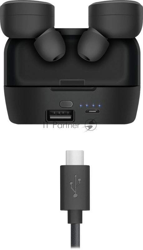 Наушники TWS Defender Twins 639 черный, внутриканальные, Bluetooth, до 4 ч