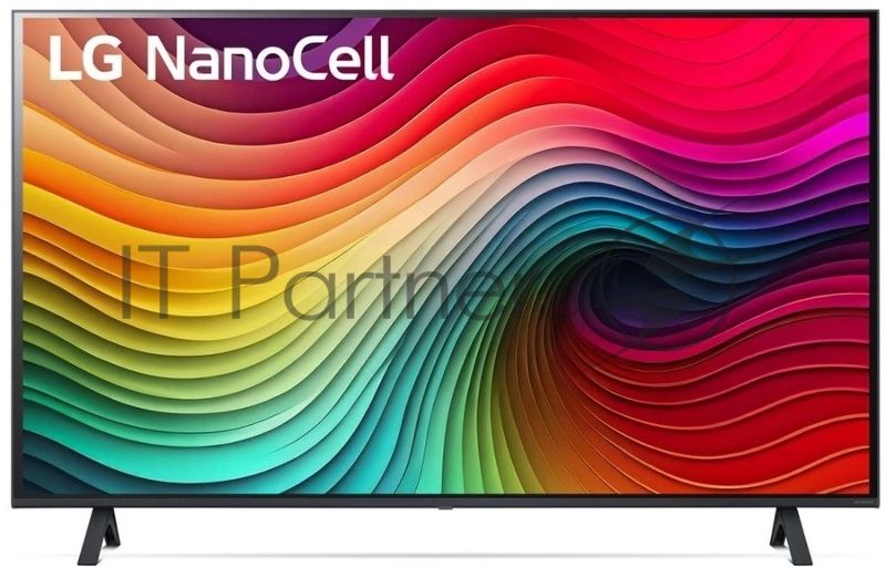 Телевизор LG 43" 43NANO80T6A черный Direct LED UHD 60Hz WebOS