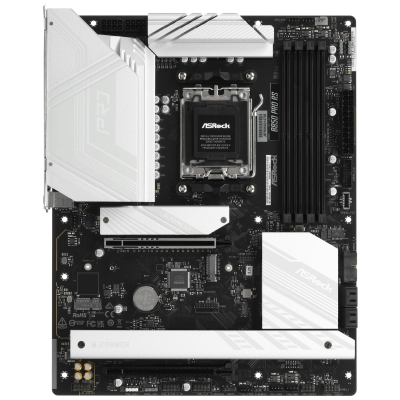 Материнская плата ASRock B850 PRO RS, AM5, AMD B850, 4xDDR5, 4xSATA, 4xM.2, 1xPCIe 5.0 x16, 1xPCIe 4.0 x4, 1xHDMI, 1xUSB-C, 1x2.5Gb LAN, 1xUSB-C 10Gbps, 1xUSB-C 5Gbps, 4xUSB-A 5Gbps, 6xUSB-A 2.0, 3x3.5 мм, 7.1, ATX