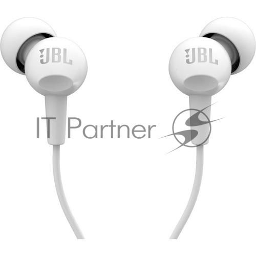 Наушники JBL C100SIU белый