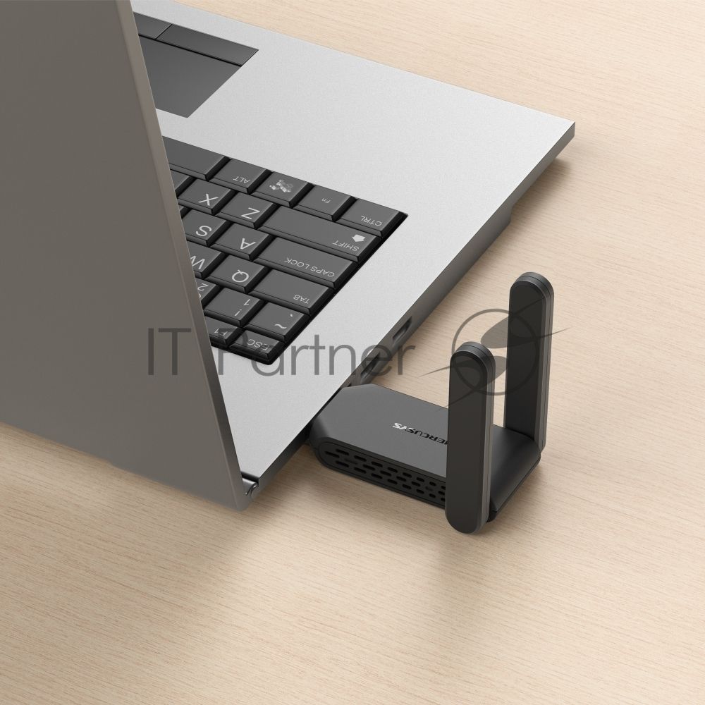 Беспроводной USB-адаптер Mercusys MA32H черный
