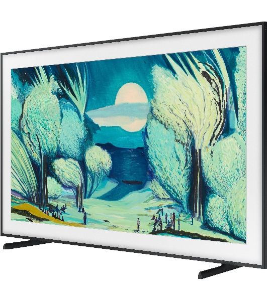 Телевизор Samsung 85" QE85LS03FAUXRU черный Q-LED 120Hz Smart TV