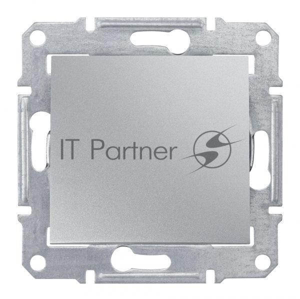 Механизм выключателя 1-кл. СП Sedna 10А IP20 алюм. SchE SDN0100160