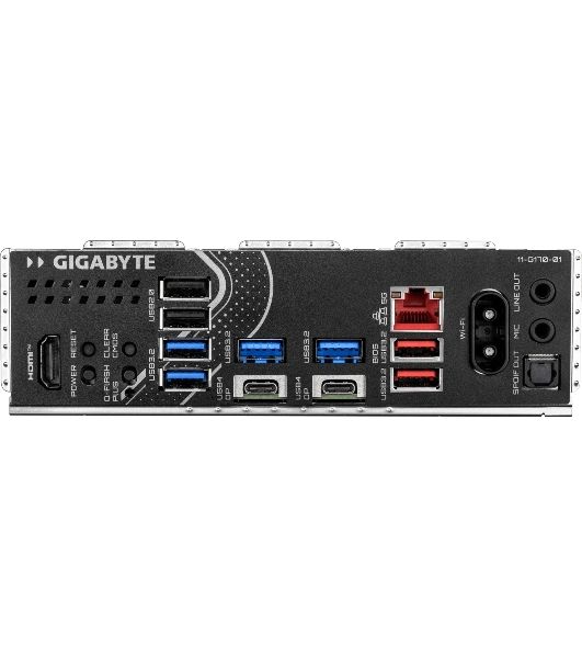 Материнская плата Gigabyte X870E EAGLE X3D WIFI7, AM5, AMD X870E, 4xDDR5, 4xSATA, 4xM.2, 1xPCIe 5.0 x16, 1xPCIe 4.0 x16, 1xPCIe 3.0 x16, 1xHDMI, 1x5Gb LAN, Wi-Fi 7, Bluetooth 5.4, 2xUSB-C 40Gbps (USB4), 1xUSB-C 10Gbps, 4xUSB-A 10Gbps, 4xUSB-A 5Gbps, 3x3.5