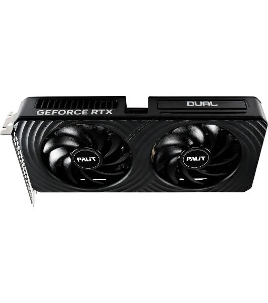 Видеокарта Palit GeForce RTX 5050 DUAL OC, NVIDIA RTX 5050, 8 ГБ GDDR6, 128 бит, PCI-e 5.0, 1xHDMI, 3xDP, 2647 МГц