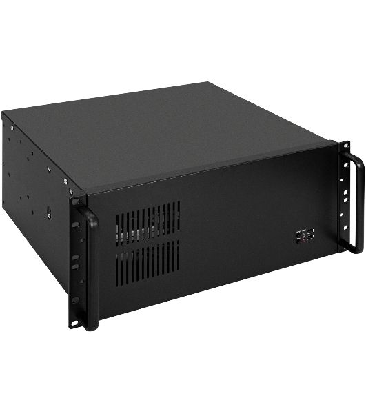Серверный корпус Procase 4U300-08 Корпус 4U server case,8HDD,черный,без блока питания PS/2 ATX,глубина 300мм, MB ATX 12"x9.6"