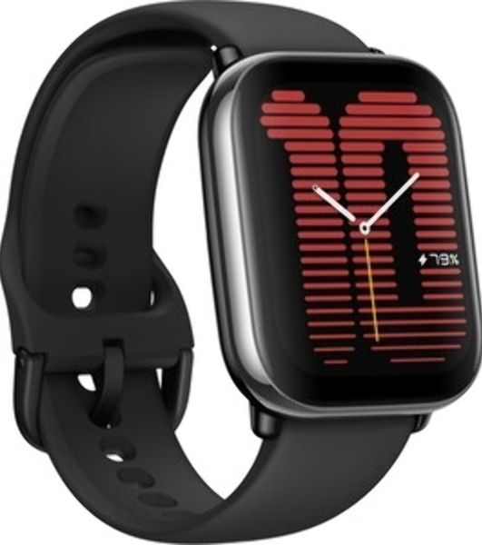 Умные часы Amazfit Active 2S A2440, 1.75" AMOLED, GPS, Bluetooth 5.2, WR50, черный/серебристый
