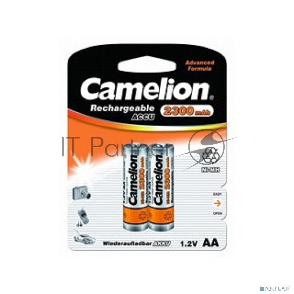 Аккумулятор Camelion AA-2300mAh Ni-Mh BL-2 1.2В (2 шт. в уп-ке)