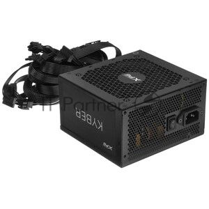 Блок питания ADATA XPG KYBER 650, 650Вт, 80+ Gold, 120мм, немодульный, черный