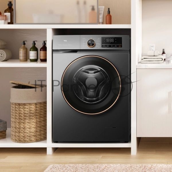 Стиральная машина TCL TWRP-1108W12G2 серый, загрузка фронтальная 8кг, 1200 об/мин., класс: A +