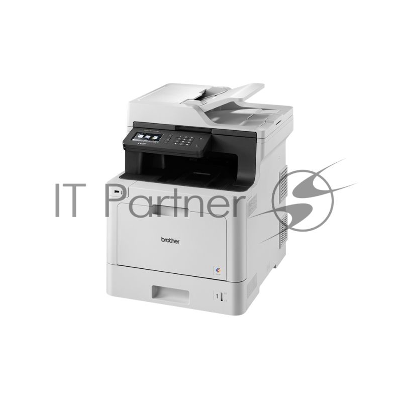 МФУ лазерное Brother DCP-L8410CDW, P/C/S, цветной, А4, 31 стр/мин, 512 Мб, Duplex, ADF50, GigaLAN, WiFi, USB, старт.картриджи 3000/1800 стр.
