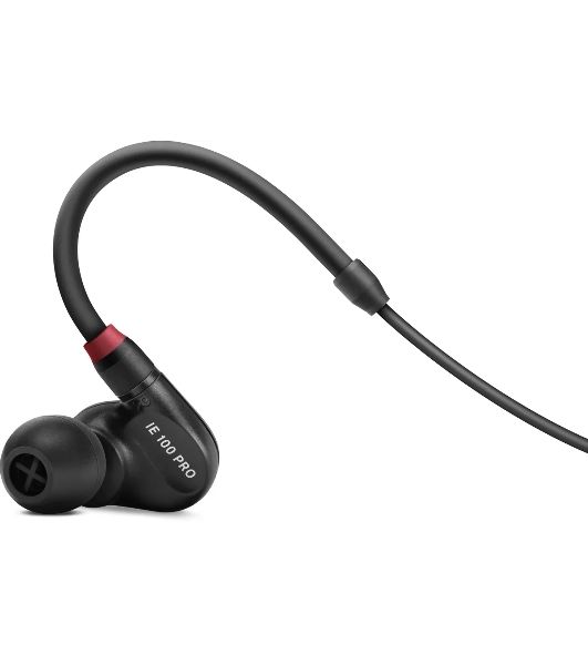Проводные наушники Sennheiser IE 100 PRO черный, внутриканальные, Jack 3.5 мм