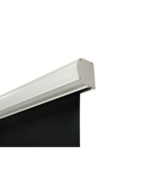 Экран с электроприводом Lumien Master Control 197х280 см (раб. область 153х272см) (122") High Contrast черная кайма сверху 40 см 16:9