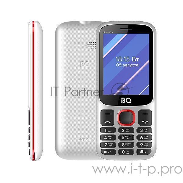 Мобильный телефон BQ 2820 Step XL+ черный/синий