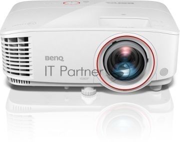 Проектор BenQ TH671ST DLP DC3 DMD; 1080P; 3000 AL; 1.2x zoom; High contrast ratio 10,000:1; Light Sensor thechnology; SmartEco ; 15,000 hrs lamp life; 5W speaker; HDMI x 2; MHL