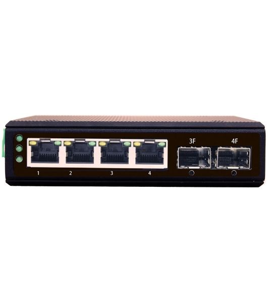 Коммутатор OSNOVO SW-80402/I, 4×1 Гбит/с PoE + 2×1 Гбит/с SFP, управляемый