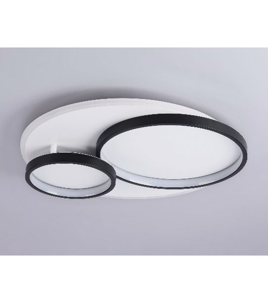 Светильник Ambrella light FA7719 WH/BK белый/черный 3000K-6400K 64W 490*470*90 (ПДУ РАДИО 2.4G)