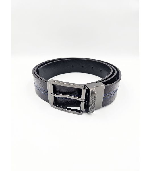 Ремень мужской Piquadro Blue Square CU6742B2/MON 125х3.5 см коричневый/черный натур.кожа