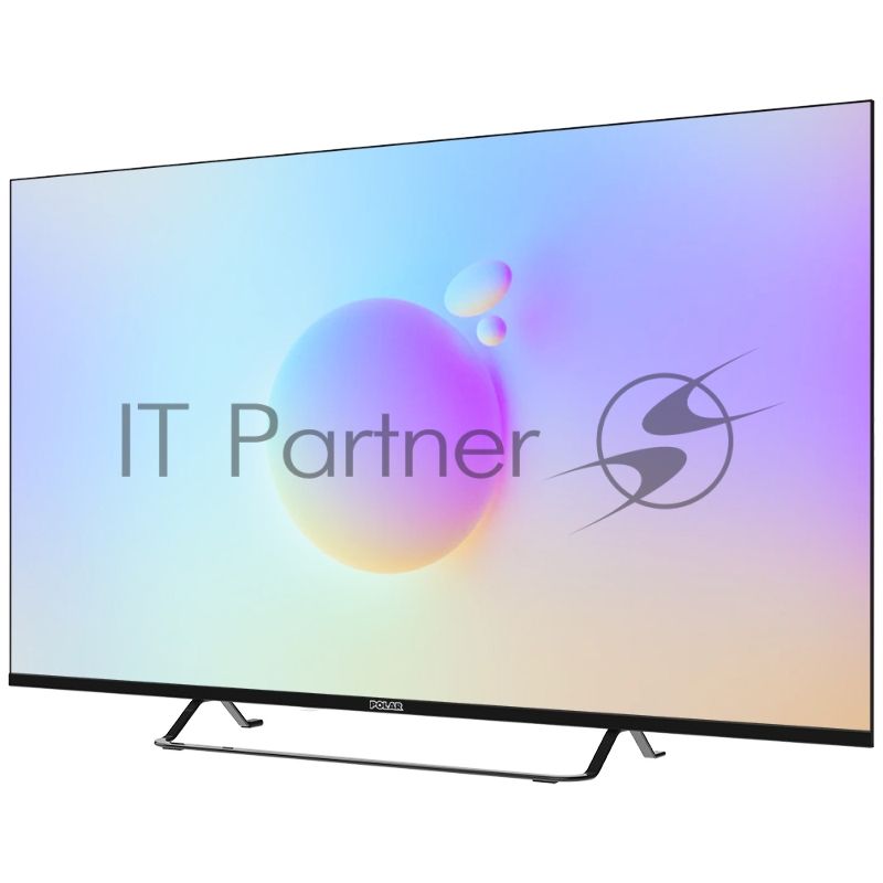 Телевизор Polar 50" P50Q81T2SCSM (U) черный QLED UHD 60Hz Smart TV 1.5Gb/16Gb