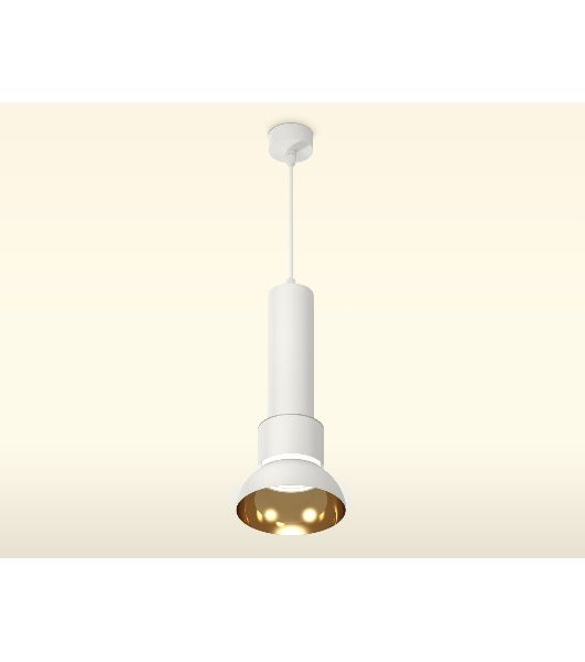 Светильник Ambrella Light XP8110007 SWH/PYG/CL белый песок/золото желтое полированное/прозрачный GX53