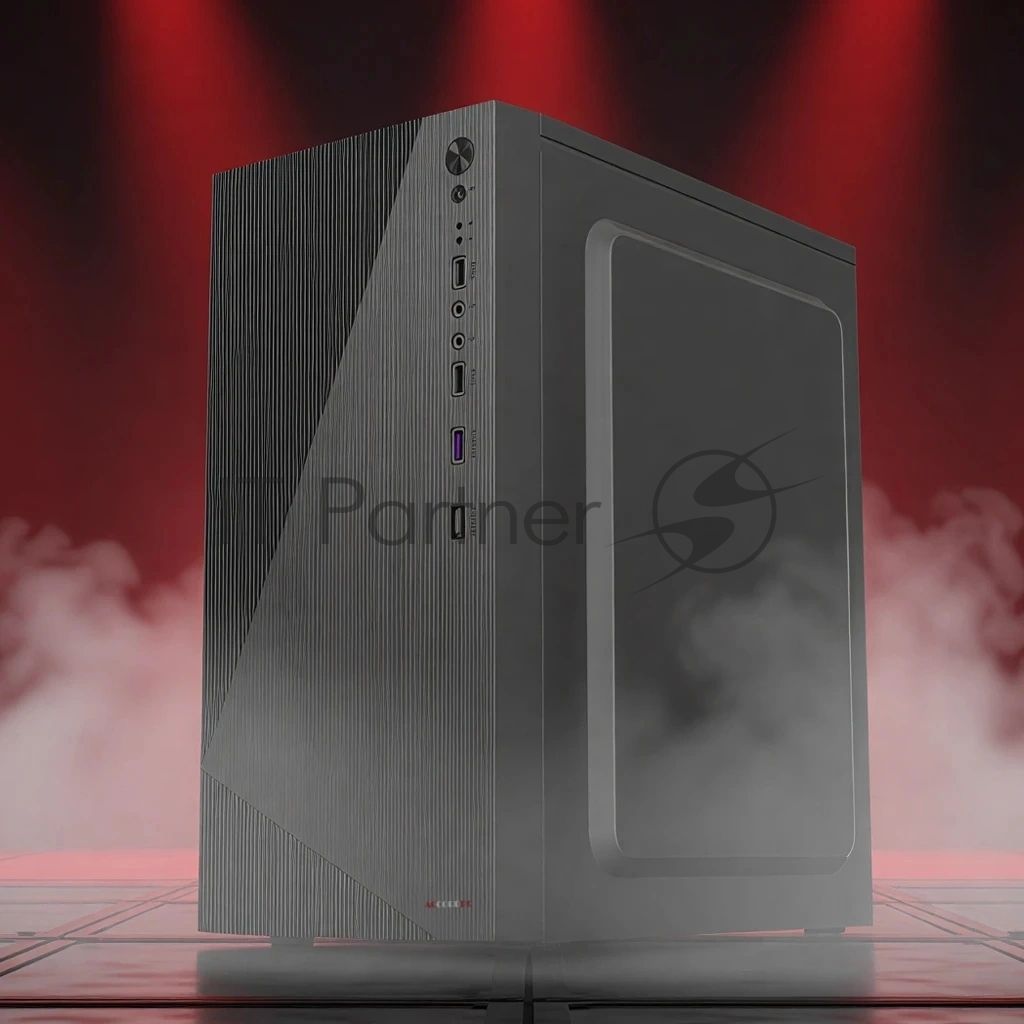 Корпус ACCORD ACC-XA09, Mini-Tower, чёрный