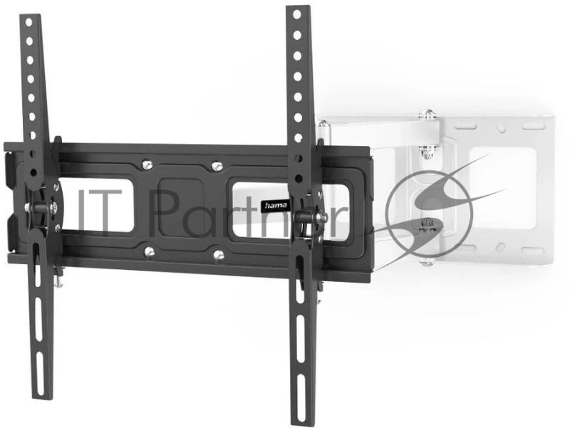 Кронштейн для телевизора Hama 00220856 черный 32"-65" макс.35кг настенный поворотно-выдвижной и наклонный