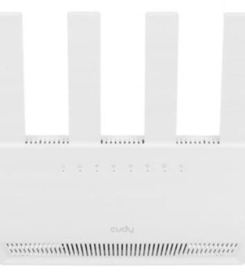 Маршрутизатор Cudy BE3600 Wi-Fi 7 Mesh Solution Gigabit Dual Band 2-Pack, Chipset Broadcom, 802.11be/ax/ac/a/b/g/n, 2882Mbps at 5GHz + 688Mbps at 2.4GHz, 3 x 10/100/1000Mbps Ports, Internal antennas, Zerotier/PPTP/L2TP/OpenVPN/WireGuard, MLO, MU-MIMO, Gue