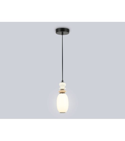 Светильник Ambrella light LH53141 BK/WH черный/белый 6W 3000K D120*1520
