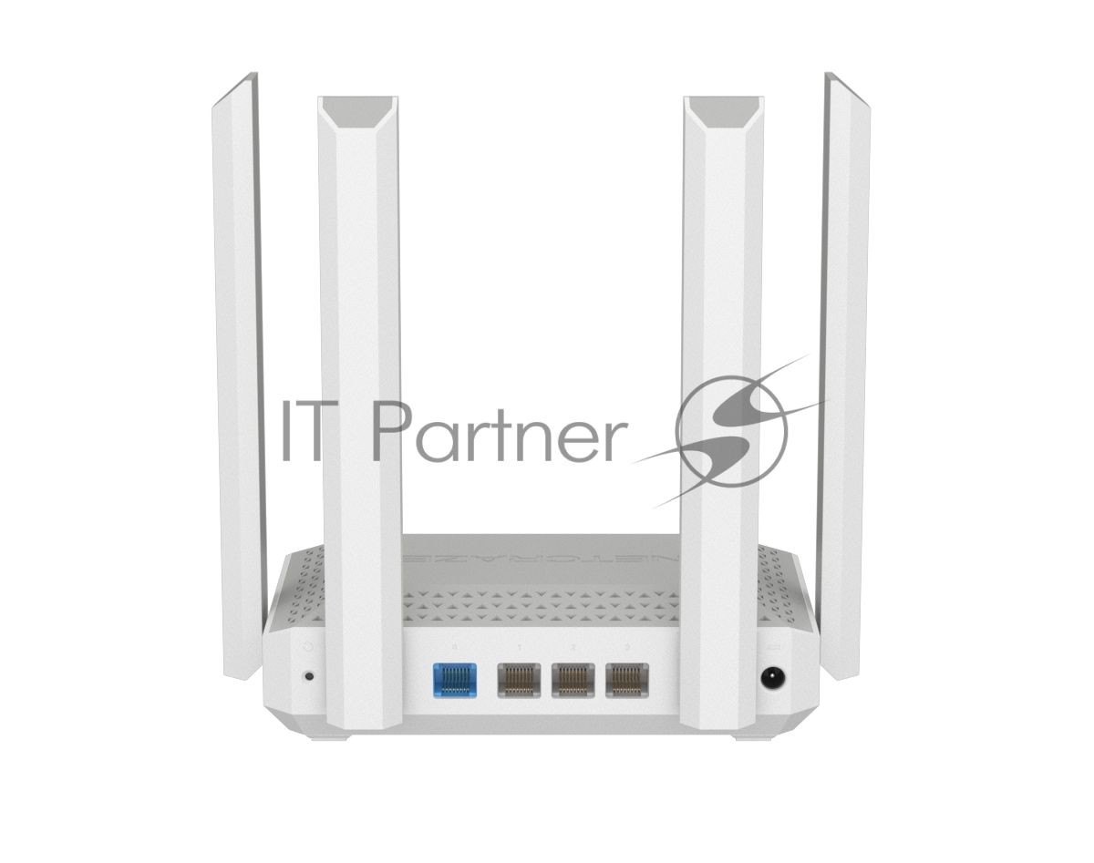 Гигабитный интернет-центр с Mesh Wi-Fi 6 AX3000, 4-портовым Smart-коммутатором и переключателем режима роутер/ретранслятор