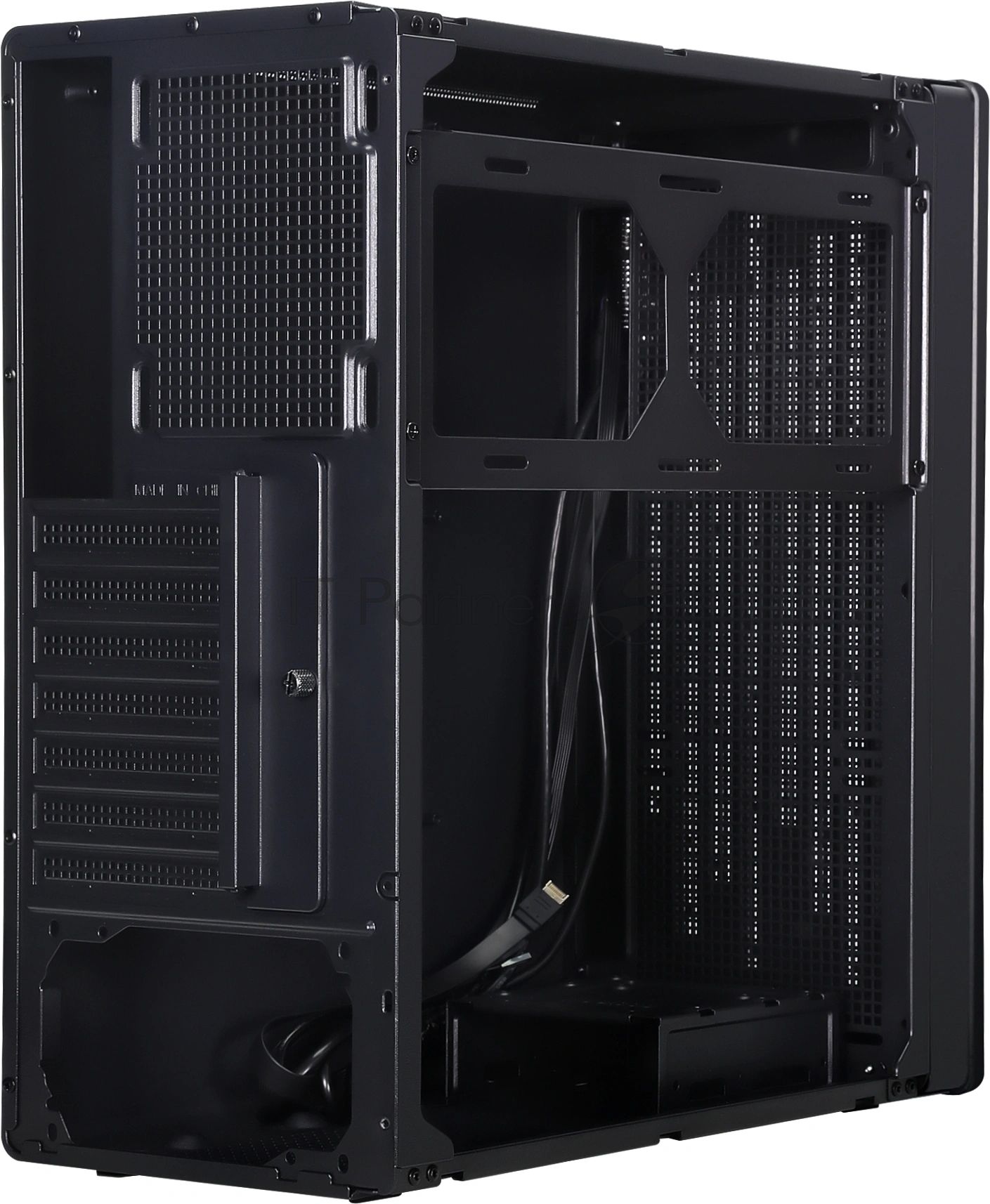 Компьютерный корпус Accord ACC-188R2 черный без БП ATX 4x120мм 1xUSB 2.0 1xUSB 3.0 1xUSB3.1 audio