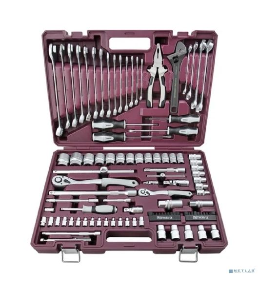 Набор инструмента универсальный 1/4", 1/2"DR, 101 предмет Thorvik TS101