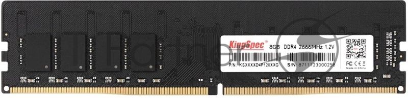 Оперативная память KingSpec, DDR4, 8GB (1x8GB), 2666MHz, CL18, DIMM