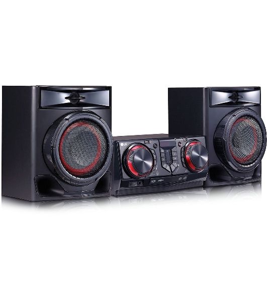 Мини-аудиосистема LG CJ44 черный 480Вт FM USB BT