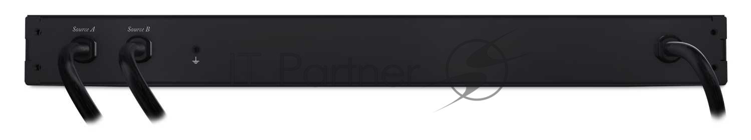 Блок распределения питания APC Rack ATS, 230V, 16A, (2) IEC 309 in, (1) IEC 309 out