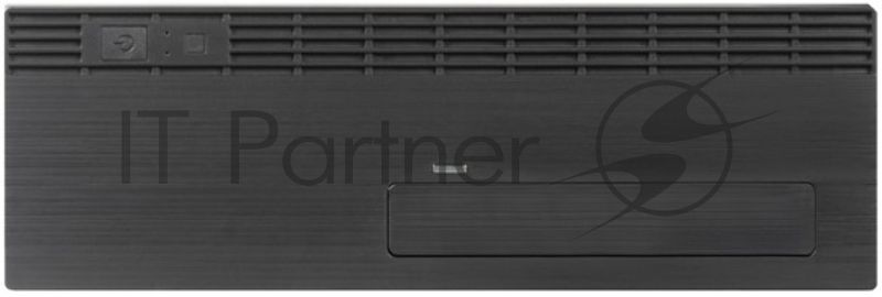 Компьютерный корпус CHIEFTEC UNI UE-02B-OP без БП, Slimline desktop, SFX, черный, mATX
