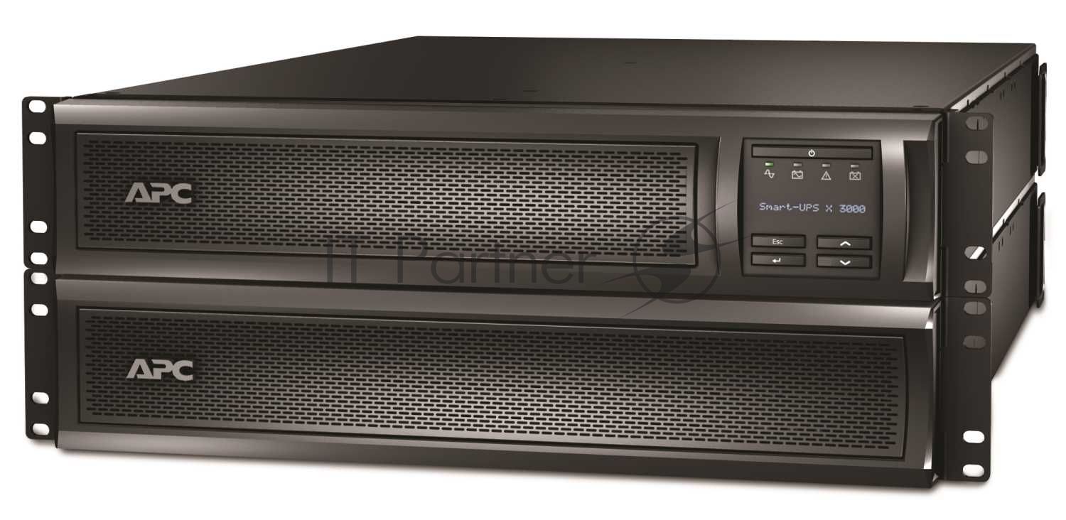 Источник бесперебойного питания APC Smart-UPS X SMX3000RMHV2UNC 2700Вт 3000ВА черный