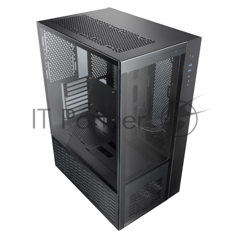 Компьютерный корпус Raijintek PAEAN PREMIUM 0R20B00208, черный, Aluminum, ATX/MICRO ATX/MINI-ITX, USB 3.0x2, Type Cx1, HD Audiox1