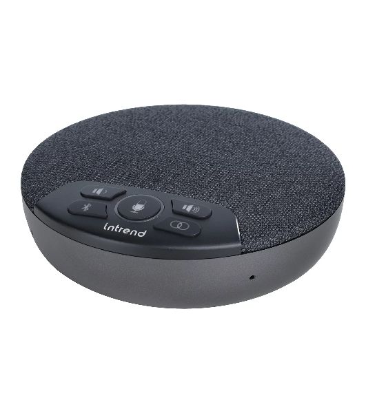 Спикерфон Intrend ITSPH-W200 4 капсюля, BT+USB, эффективный радиус 3м, ANC, AEC, AGC, полнодуплексная связь, беспроводное каскадирование 2х спикерфонов, аккумулятор: время работы в режиме разговора до 12 часов. В комплекте USB-dongle