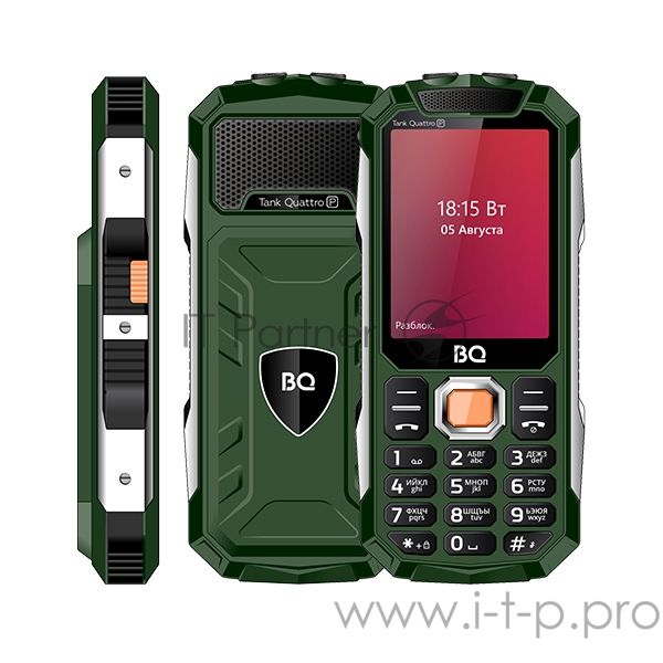 Мобильный телефон BQ 2817 Tank Quattro Power камуфляж