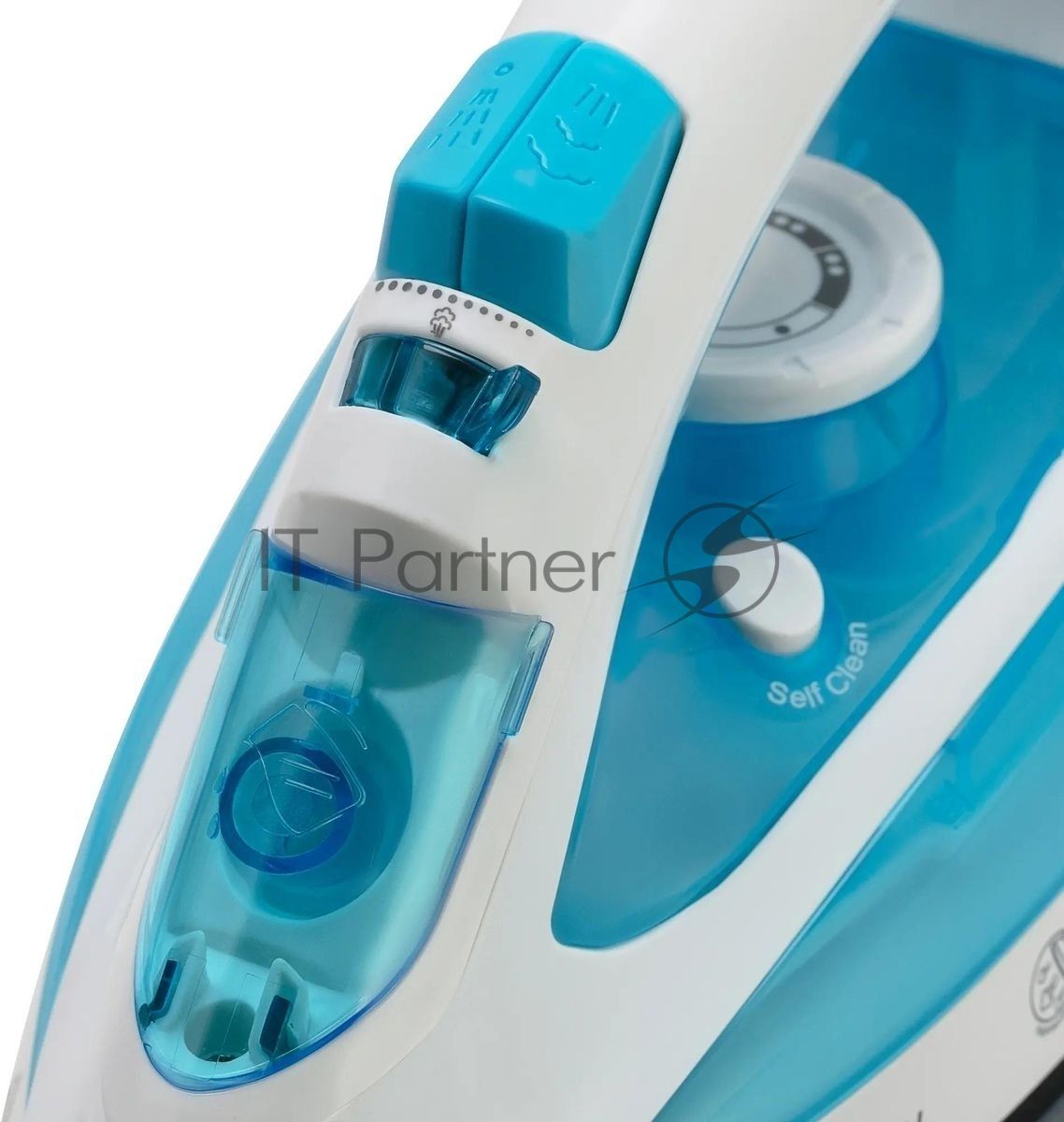 Утюг Maxwell MW-3055B белый/голубой 2200W