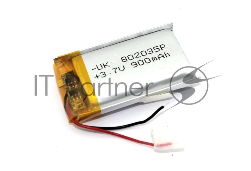 Аккумулятор Li-Pol (батарея) 8x20x35мм 2pin 3.7V/900mAh