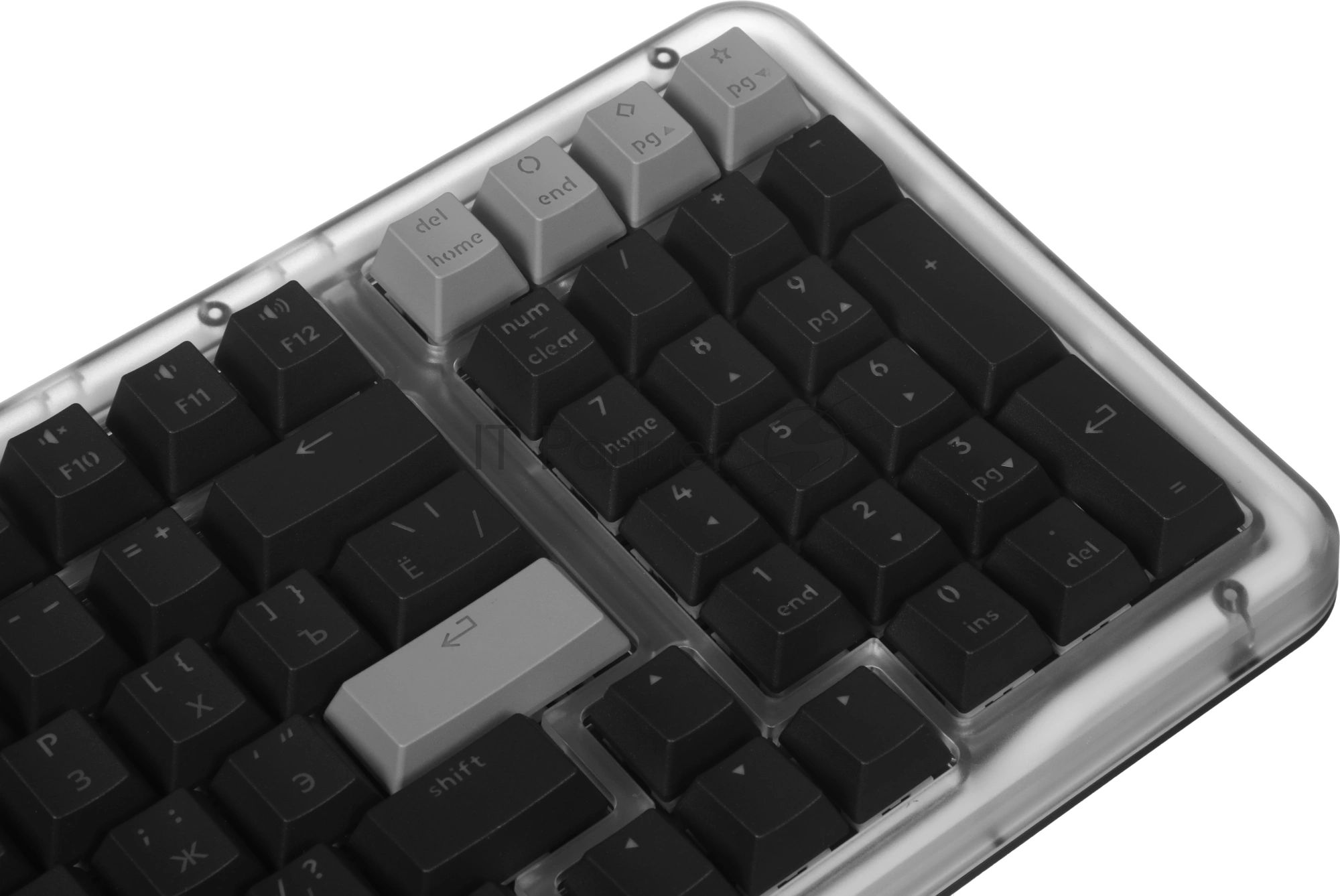 Клавиатура Logitech Alto Keys K98M беспроводная, Bluetooth, радиоканал, серый