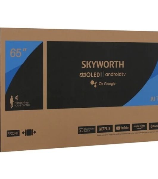 Телевизор Skyworth 65" 65SXE9000 серый OLED UHD 60Hz GoogleTV 2GB/32GB