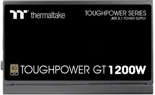 Блок питания Thermaltake Toughpower GT 1200W, 1200Вт, 80+ Gold, 120мм, модульный, черный