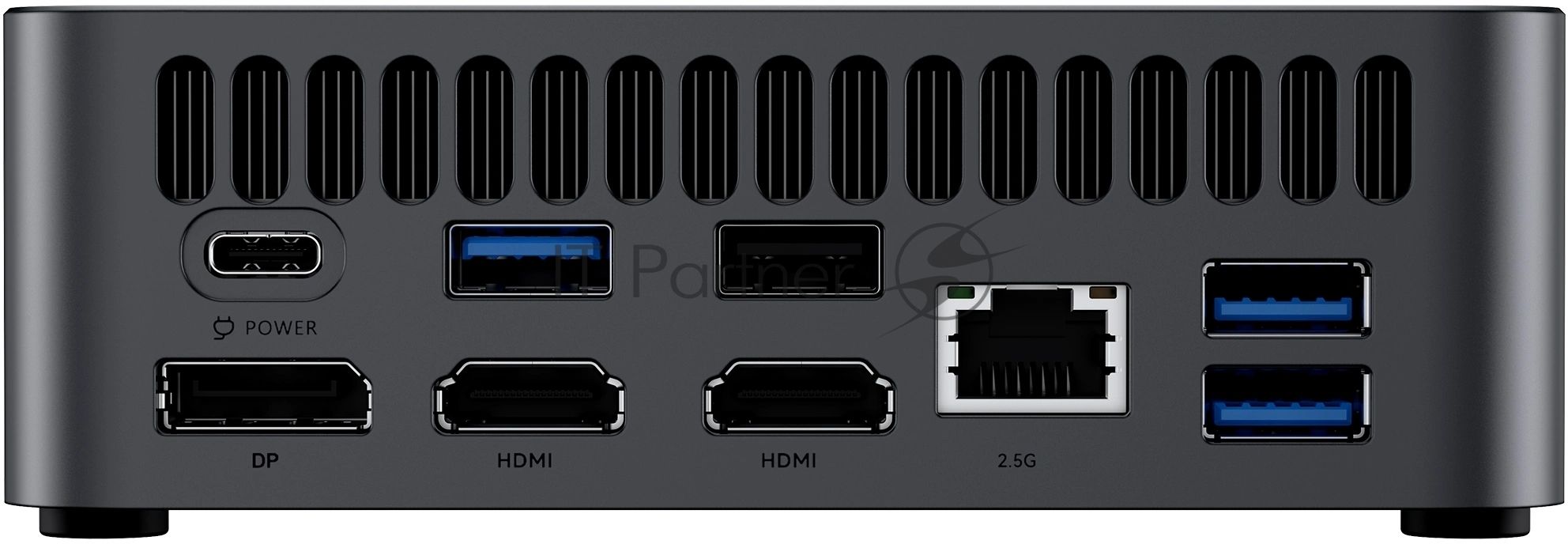 ПК Мини Chuwi AuBox X Core Ultra 7 256V (2.2) 16Gb SSD1Tb ARC 140V Windows 11 Pro 2.5xGbitEth WiFi BT 100W серый